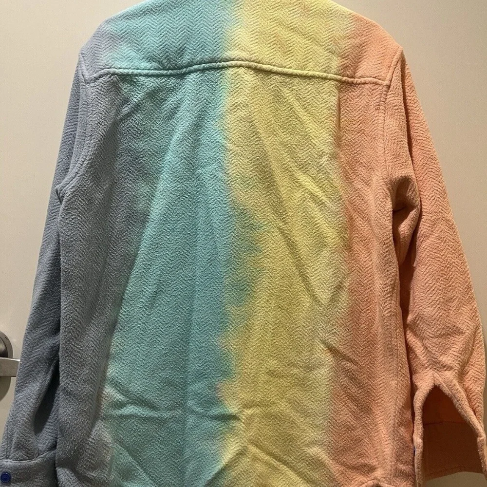 Multicolor Gradient Men's Shirt - Picture 5 of 7